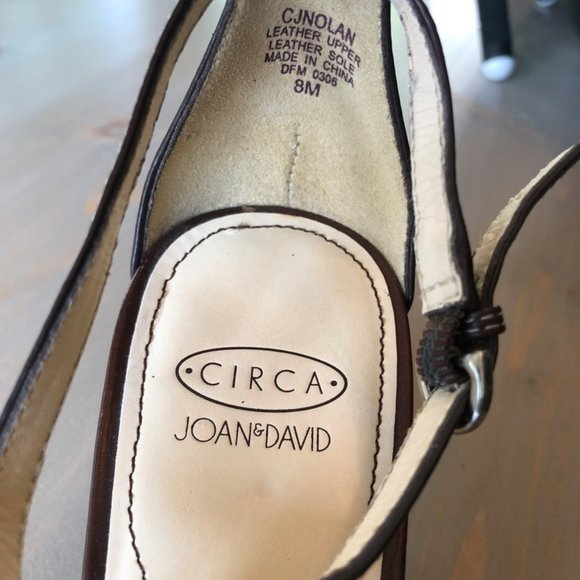 Circa Joan & David Brown T-Strao Sandal - Picture 13 of 13